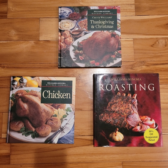 Williams Sonoma Other - THREE Williams Sonoma cookbooks
